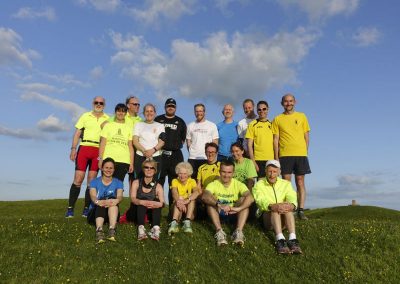 Training on Brean Down
