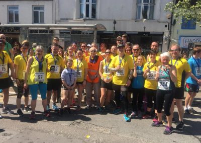 2018 May Glastonbury Roadrun finish